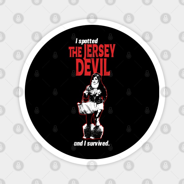 The Jersey Shore Devil (Threshold) Magnet by Ladybird Etch Co.